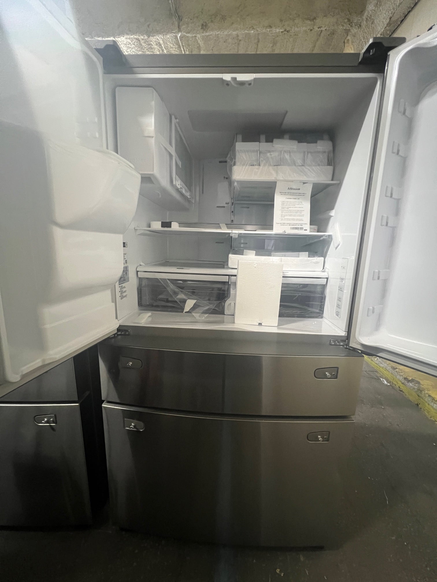 Samsung 28 Cu. Ft. 4-Door With FlexZone Drawer Stainless Steel